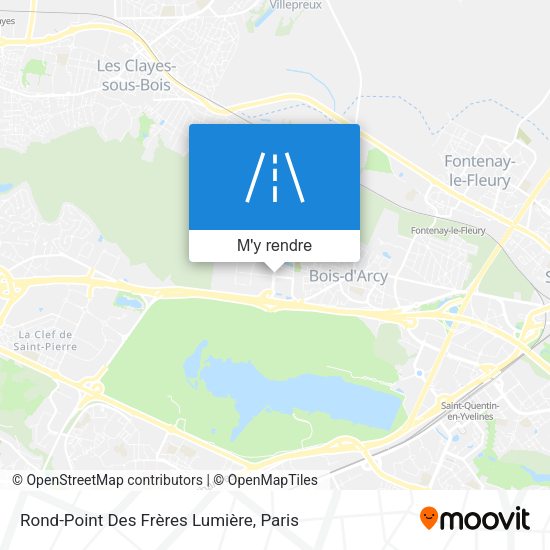 Rond-Point Des Frères Lumière plan