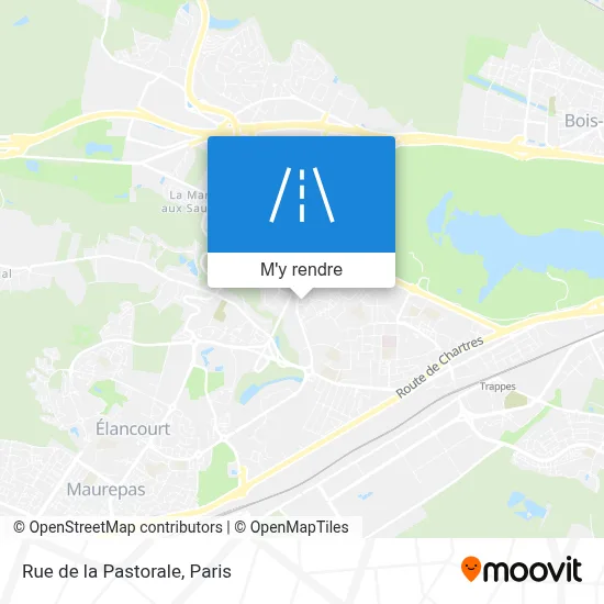 Rue de la Pastorale plan