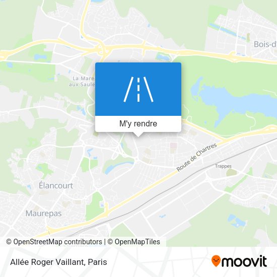 Allée Roger Vaillant plan