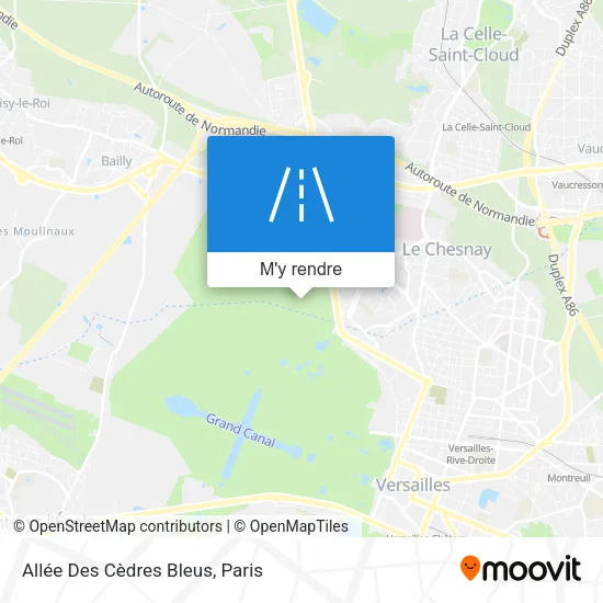 Allée Des Cèdres Bleus plan