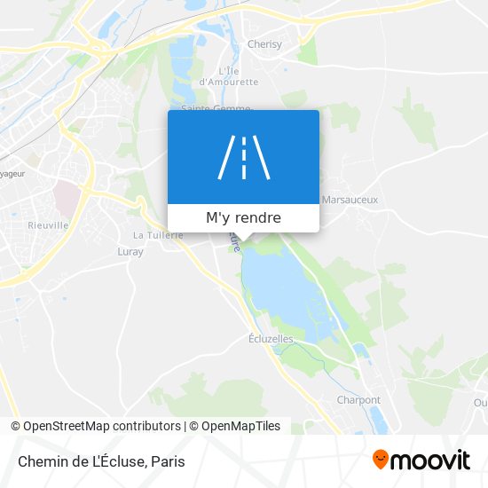 Chemin de L'Écluse plan