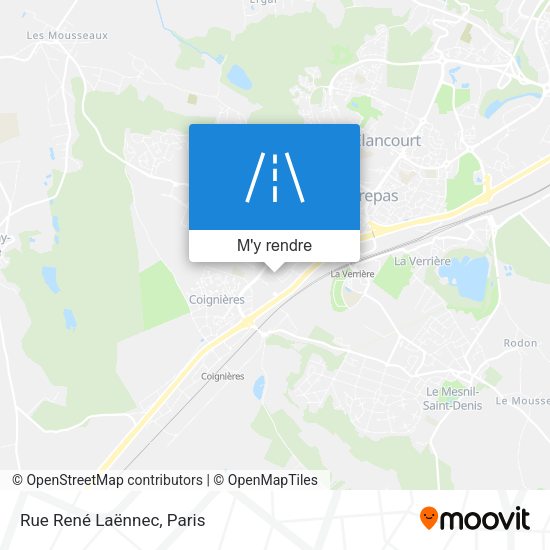 Rue René Laënnec plan