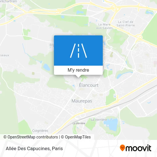 Allée Des Capucines plan