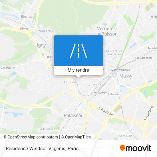 Résidence Windsor Vilgénis plan