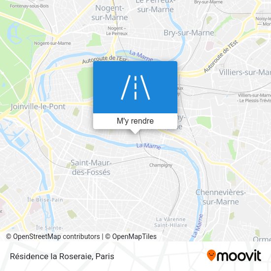 Résidence la Roseraie plan