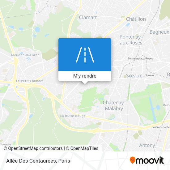 Allée Des Centaurees plan