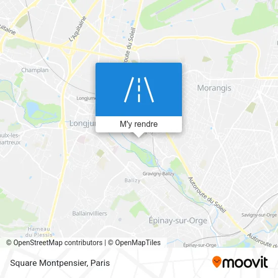 Square Montpensier plan