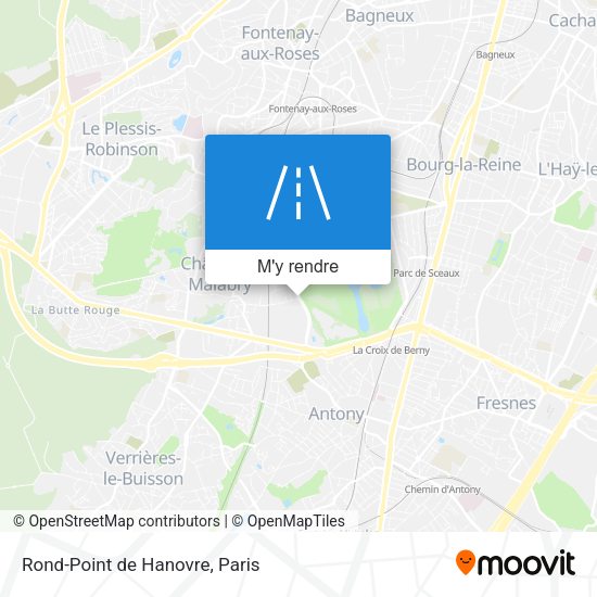 Rond-Point de Hanovre plan