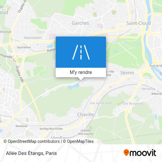 Allée Des Étangs plan