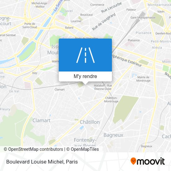 Boulevard Louise Michel plan