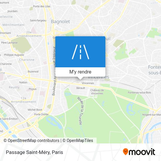 Passage Saint-Méry plan