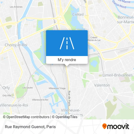 Rue Raymond Guenot plan