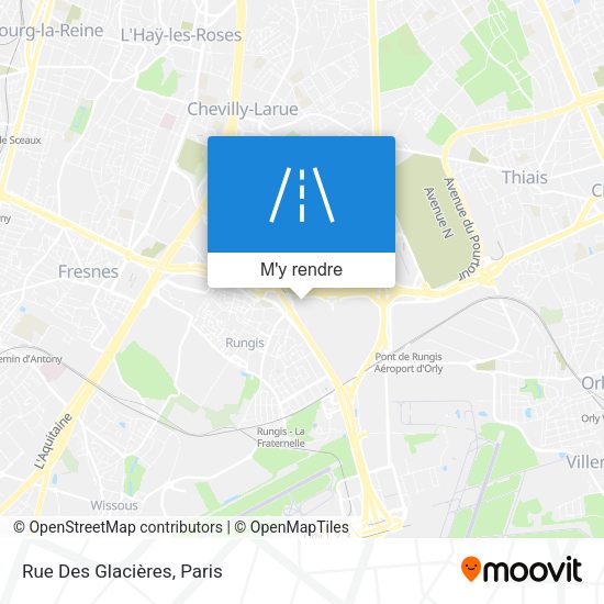 Rue Des Glacières plan
