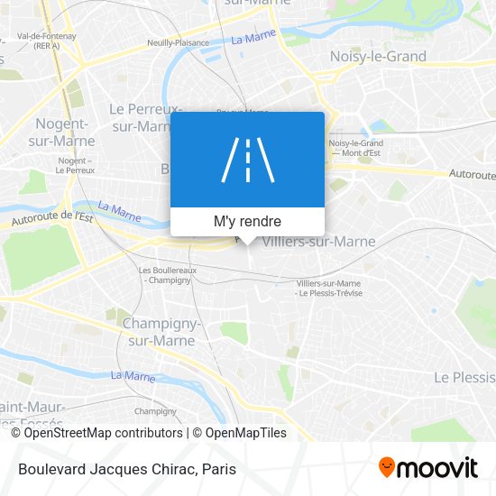 Boulevard Jacques Chirac plan