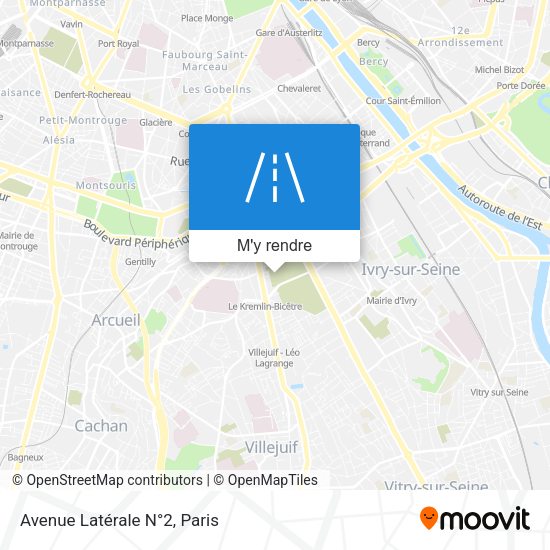 Avenue Latérale N°2 plan