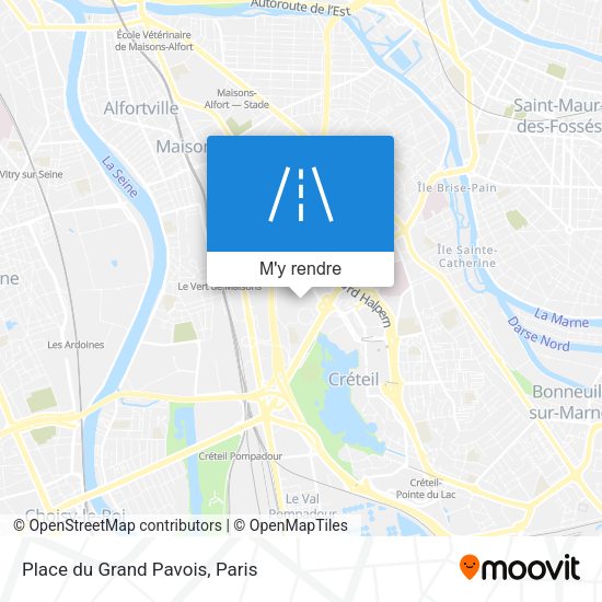 Place du Grand Pavois plan