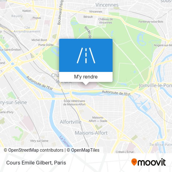 Cours Emile Gilbert plan