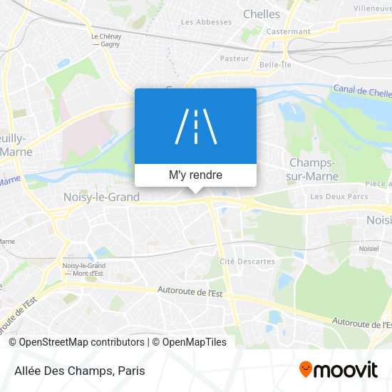 Allée Des Champs plan