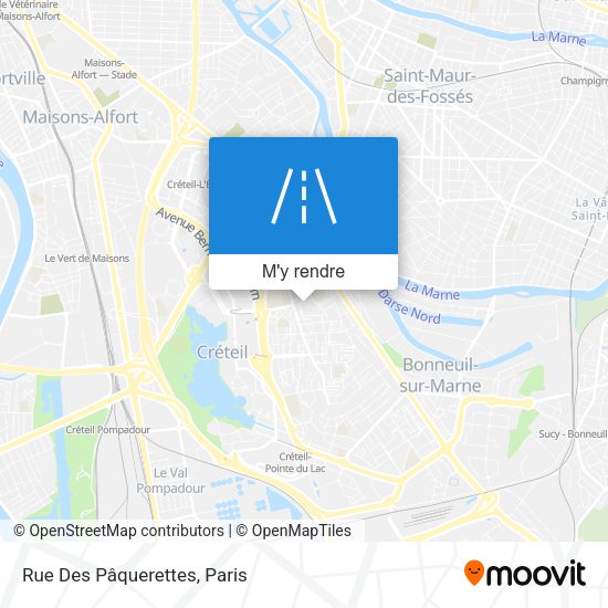 Rue Des Pâquerettes plan