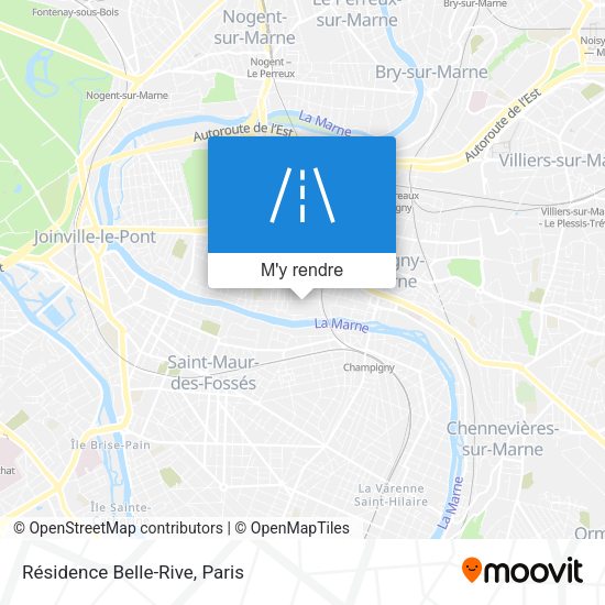 Résidence Belle-Rive plan