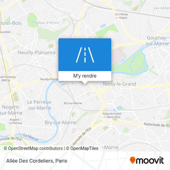 Allée Des Cordeliers plan