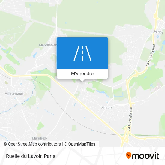 Ruelle du Lavoir plan