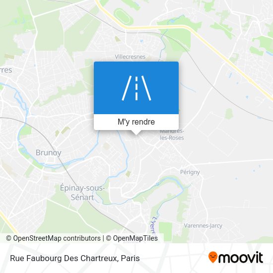 Rue Faubourg Des Chartreux plan