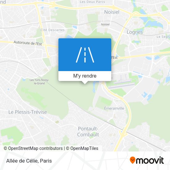 Allée de Célie plan