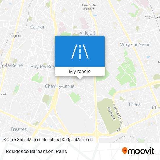 Résidence Barbanson plan