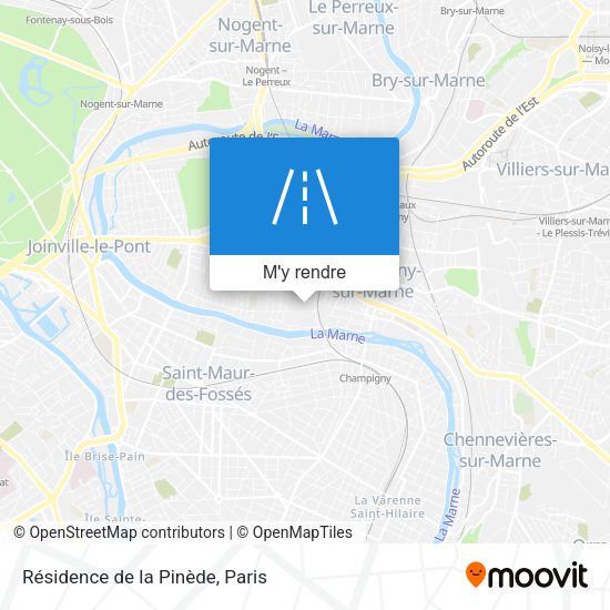 Résidence de la Pinède plan