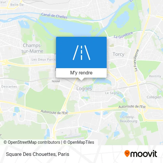 Square Des Chouettes plan