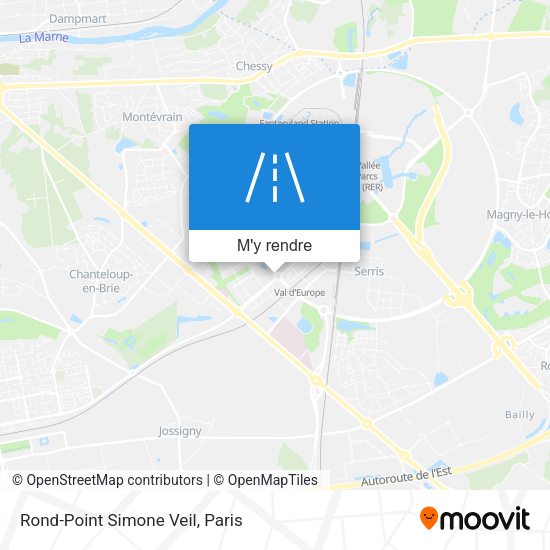 Rond-Point Simone Veil plan