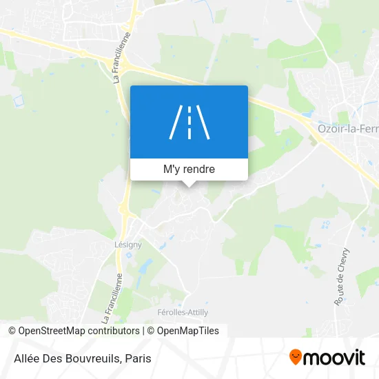 Allée Des Bouvreuils plan