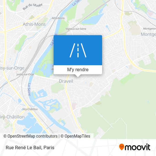 Rue René Le Bail plan
