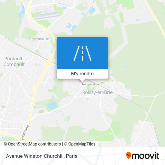 Avenue Winston Churchill plan