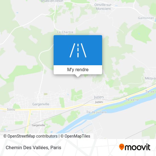 Chemin Des Vallées plan