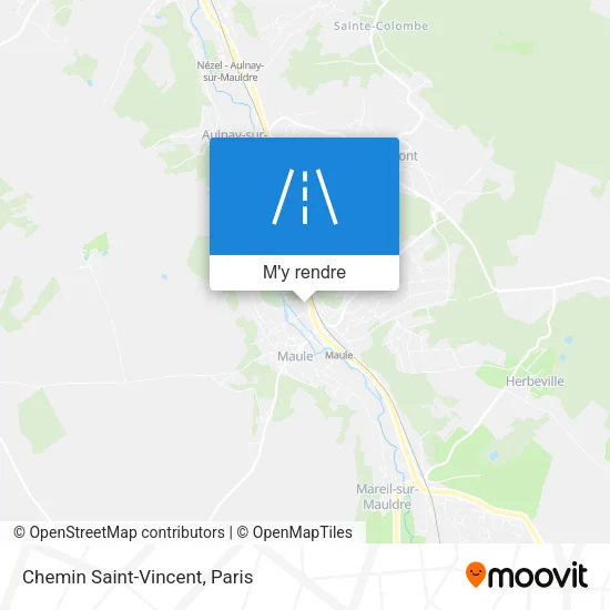 Chemin Saint-Vincent plan