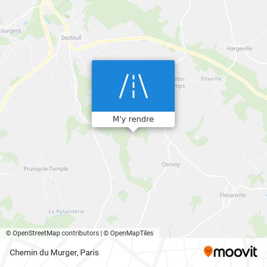 Chemin du Murger plan
