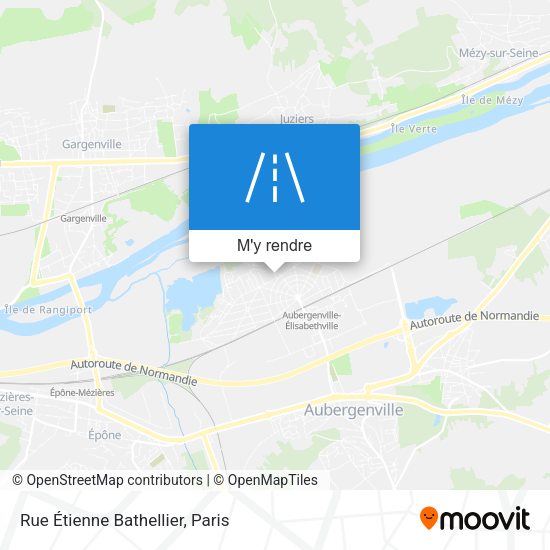 Rue Étienne Bathellier plan