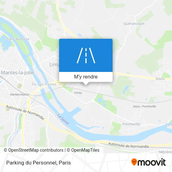 Parking du Personnel plan