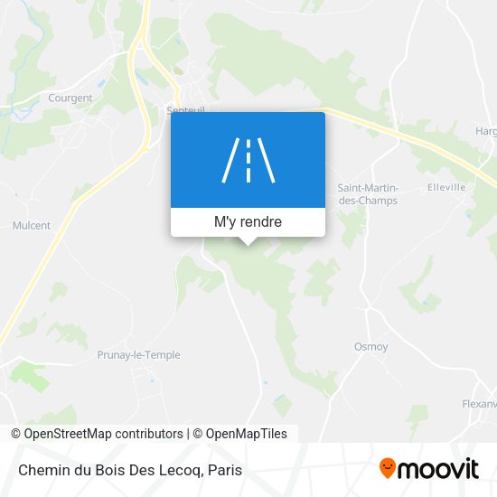 Chemin du Bois Des Lecoq plan
