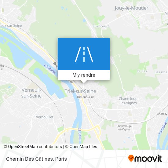 Chemin Des Gâtines plan