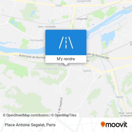 Place Antoine Segalat plan