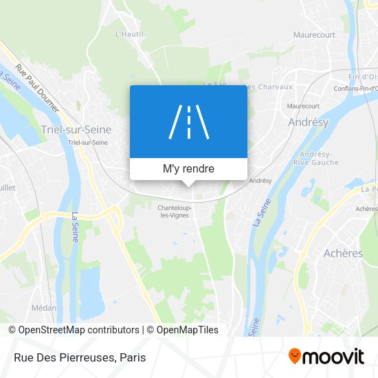 Rue Des Pierreuses plan