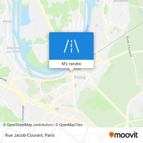 Rue Jacob-Courant plan