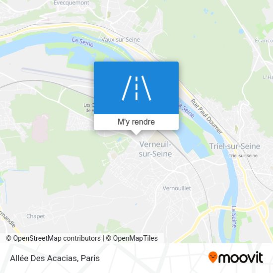 Allée Des Acacias plan