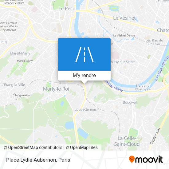 Place Lydie Aubernon plan