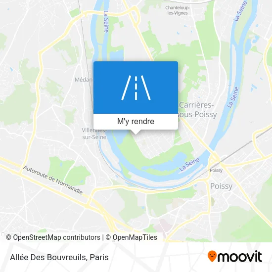 Allée Des Bouvreuils plan