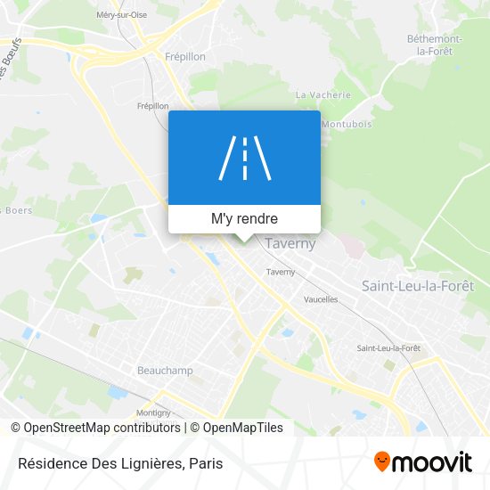 Résidence Des Lignières plan
