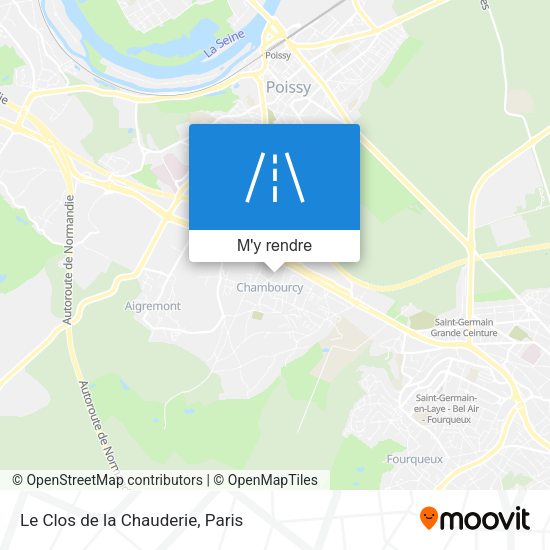 Le Clos de la Chauderie plan